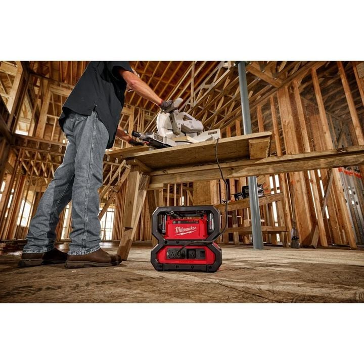 Milwaukee M18 Carry-On 3,600 Watt Lithium-Ion Battery Portable Power Supply (Bare Tool), large image number 6