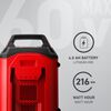 Toro Flex-Force 60V Max 60V 4Ah Lithium Ion Power Tool Battery Pack with Fuel Indicator, small image number 4