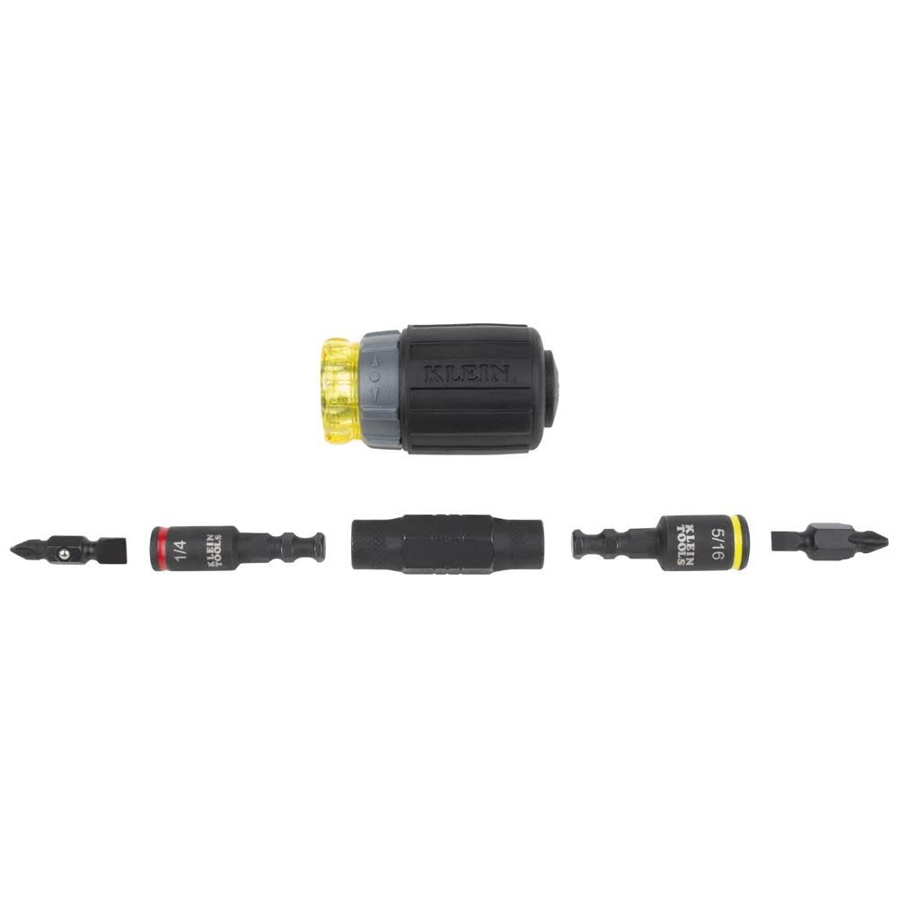 Klein Tools KNECT 7-in-1 Impact Stubby Driver 32561HDRT Klein Tools KNECT 7-in-1 Impact Stubby Driver 32561HDRT