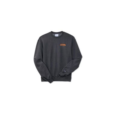 Stihl Men's Cotton Champion Crewneck Sweatshirt, Dark Gray, 2X