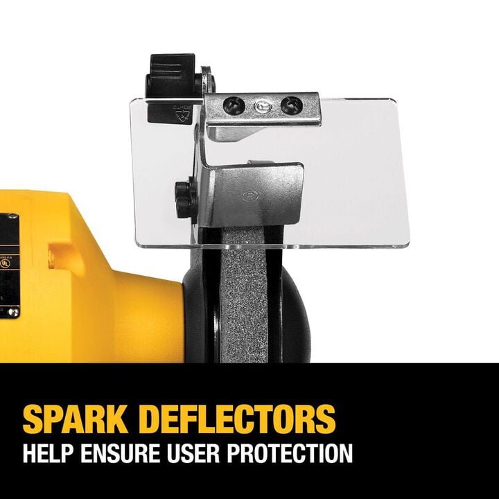 DEWALT 6 In. Bench Grinder, large image number 4
