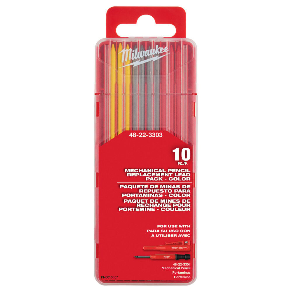 Milwaukee Mechanical Pencil with Lead Pack & Color Mechanical Pencil Replacement Lead Bundle, large image number 11
