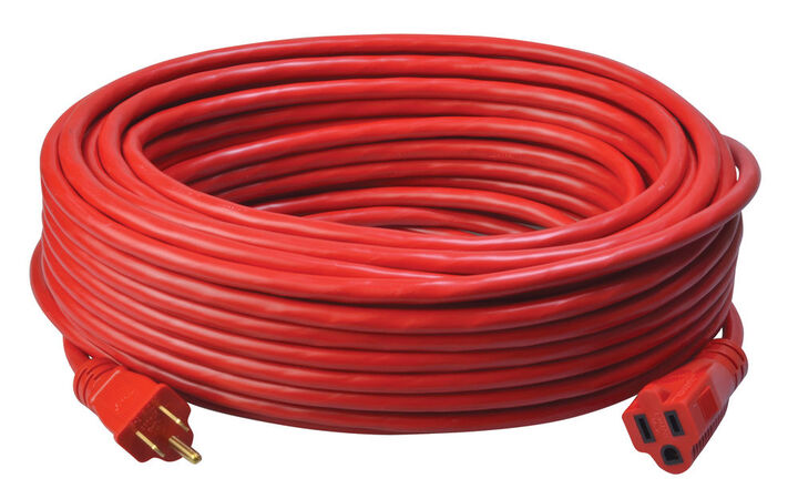Southwire SJTW Extension Cord 100 Ft 14/3 Vinyl Outdoor, large image number 1