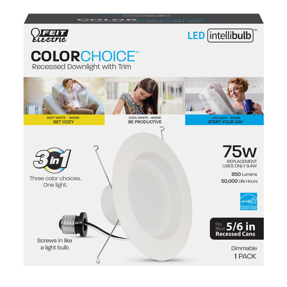 Feit led downlight 850 lumens online
