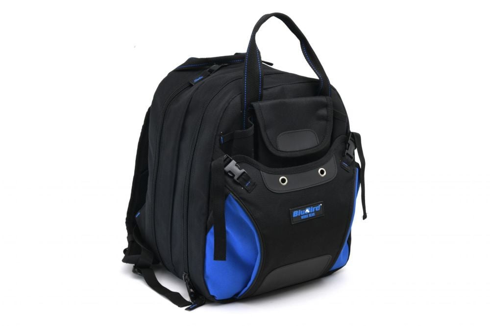 BluBird Work Gear Black Polyester Carpenters Tool Backpack, 48 Pockets, large image number 1
