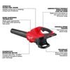 Milwaukee M18 FUEL Dual Battery Blower (Bare Tool), small image number 5