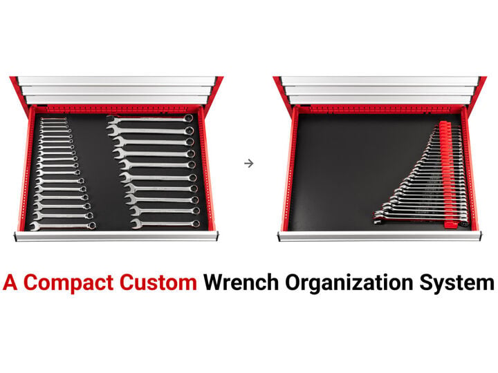 Tekton Combination Wrench Set, Modular Organizers, 19 Piece (6-24 mm), large image number 5