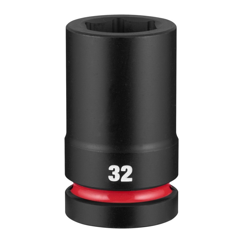 Milwaukee SHOCKWAVE Impact Duty 1 Inch Drive 32mm Deep 6 Point Socket - 49-66-6626