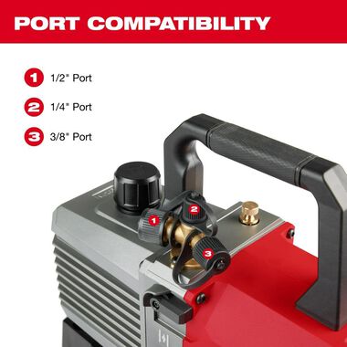 Milwaukee M18 FUEL 5 CFM Vacuum Pump Kit, large image number 7