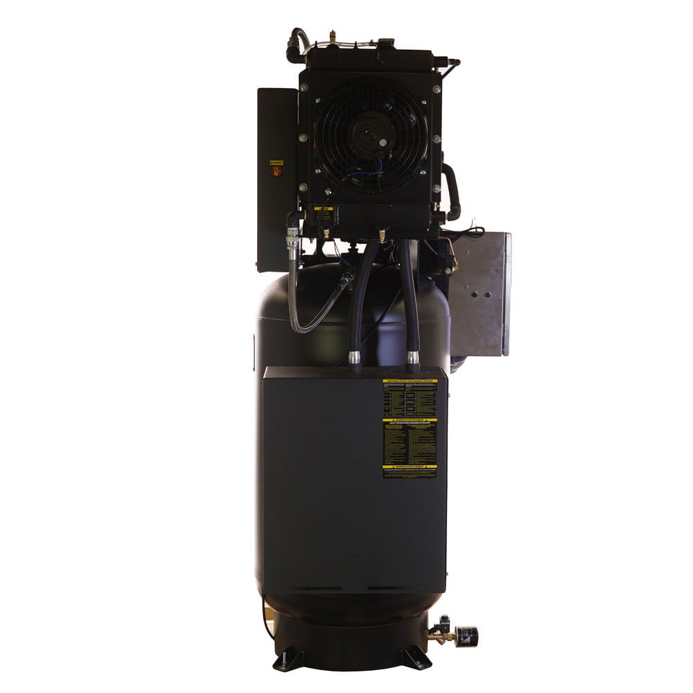 EMAX 208-230V 10HP 1/3PH 80 Gallon Vertical Piston Air Compressor, large image number 2