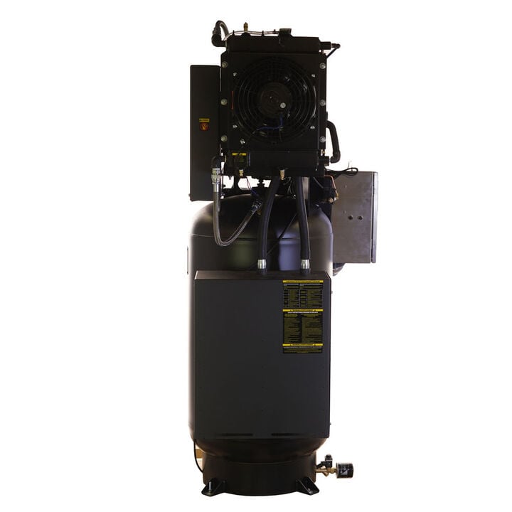 EMAX 208-230V 10HP 1/3PH 80 Gallon Vertical Piston Air Compressor, large image number 1