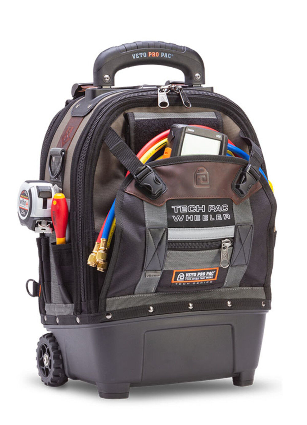 Veto Pro Pac Backpack Tool Bag on Wheels TECH PAC WHEELER - Acme Tools