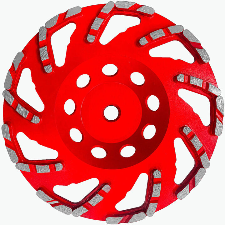 Diablo Tools 7 Inch Segmented Rim Diamond Rim Cup Wheel for Masonry