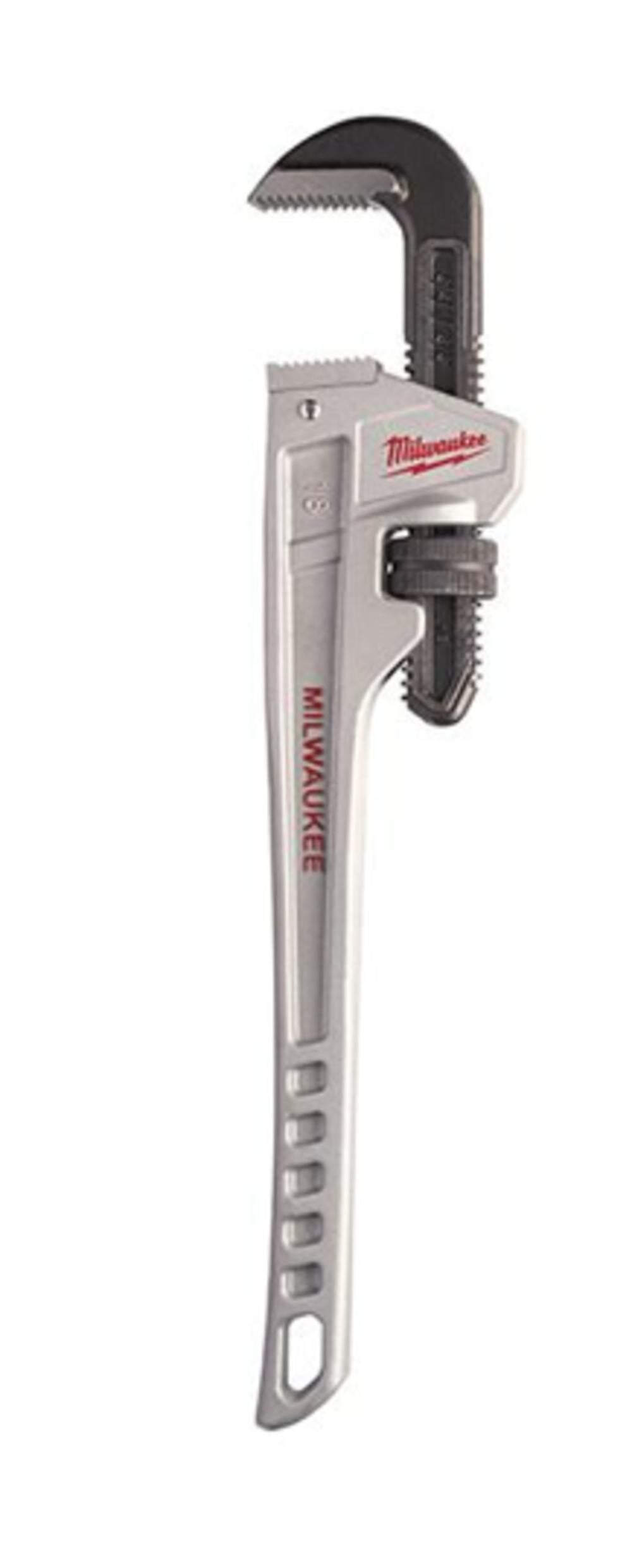 Milwaukee 18 Inch Aluminum Pipe Wrench, large image number 1