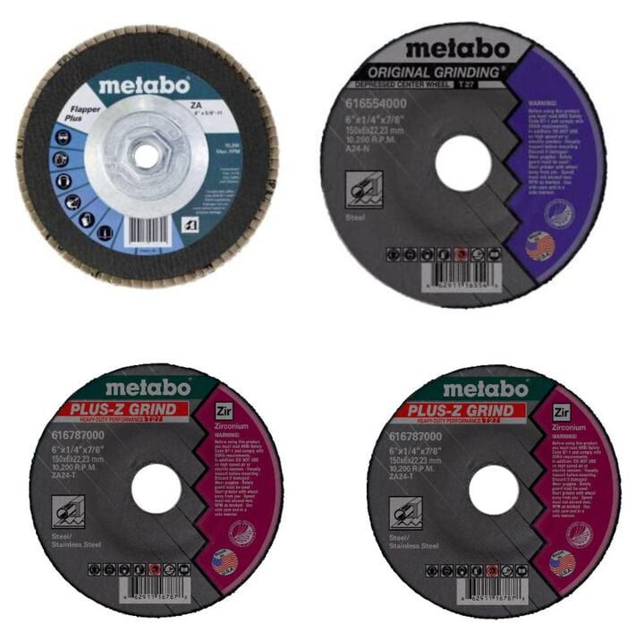 Metabo HPT Promotional Grinding & Flap Wheels Bundle