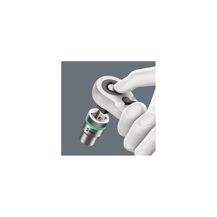 Wera Tools Zyklop Hybrid Ratchet Set with 1/2 in Adapter 2pc, large image number 4