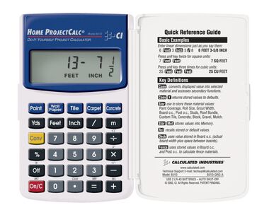 Calculated Industries Home ProjectCalc Do-It-Yourself Project Calculator, large image number 9