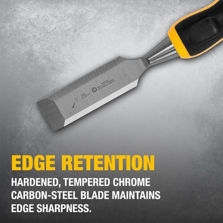 DEWALT 4 Piece Wood Chisel Set, large image number 2