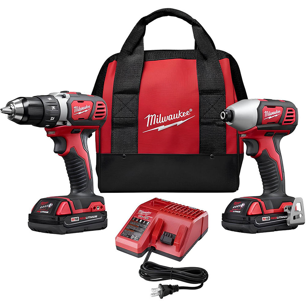 Milwaukee M18 Cordless Lithium Ion 2 Tool Combo Kit 2691 22 Sansujyuku sansujyuku.com