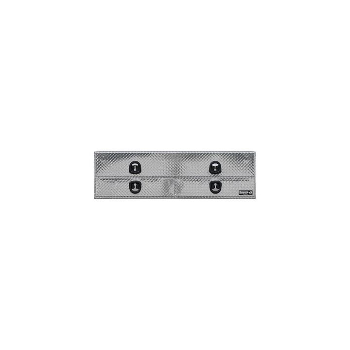 Buyers Products Company 21 x 18 x 72 Inch Diamond Tread Aluminum Heavy-Duty Flatbed Contractor With Lower Drawers, large image number 8