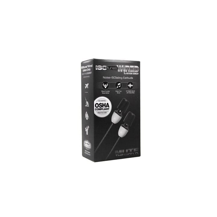 ISOtunes Haven Earbuds Wired Yellow and Blue 29 dB Noise Isolating, large image number 2