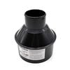 Big Horn 4 Inch x 2 Inch Plastic Reducer For Wood Shop Dust Collection, small image number 1