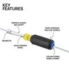 Klein Tools Color-Coded Magnetic Nut Driver, 3/8 Inch, small image number 2
