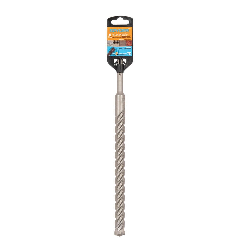 Spyder 3/4 Inch x 12 Inch SDS-Plus 4-Cutter Carbide-Tip Hammer Drill Bit, large image number 8