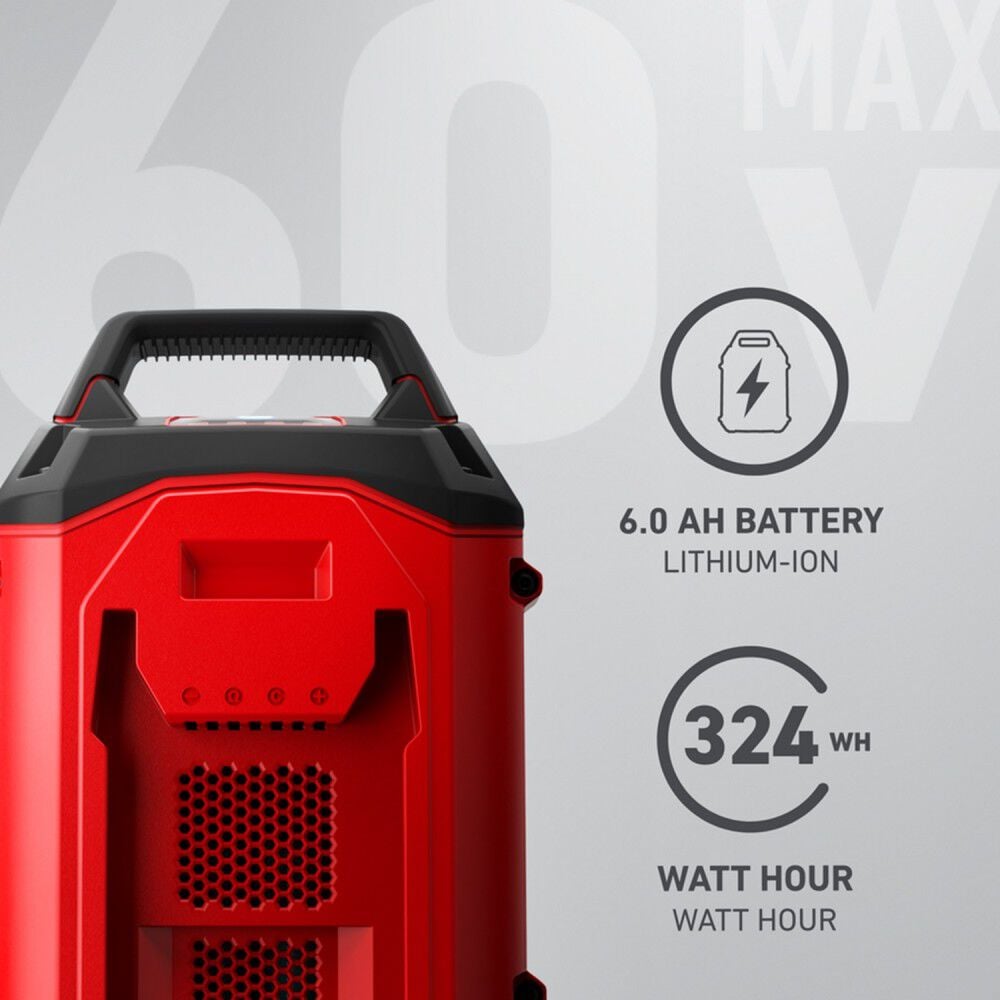 Toro Flex-Force 60V Max 60V 6Ah Lithium Ion Power Tool Battery Pack with Fuel Indicator, large image number 3