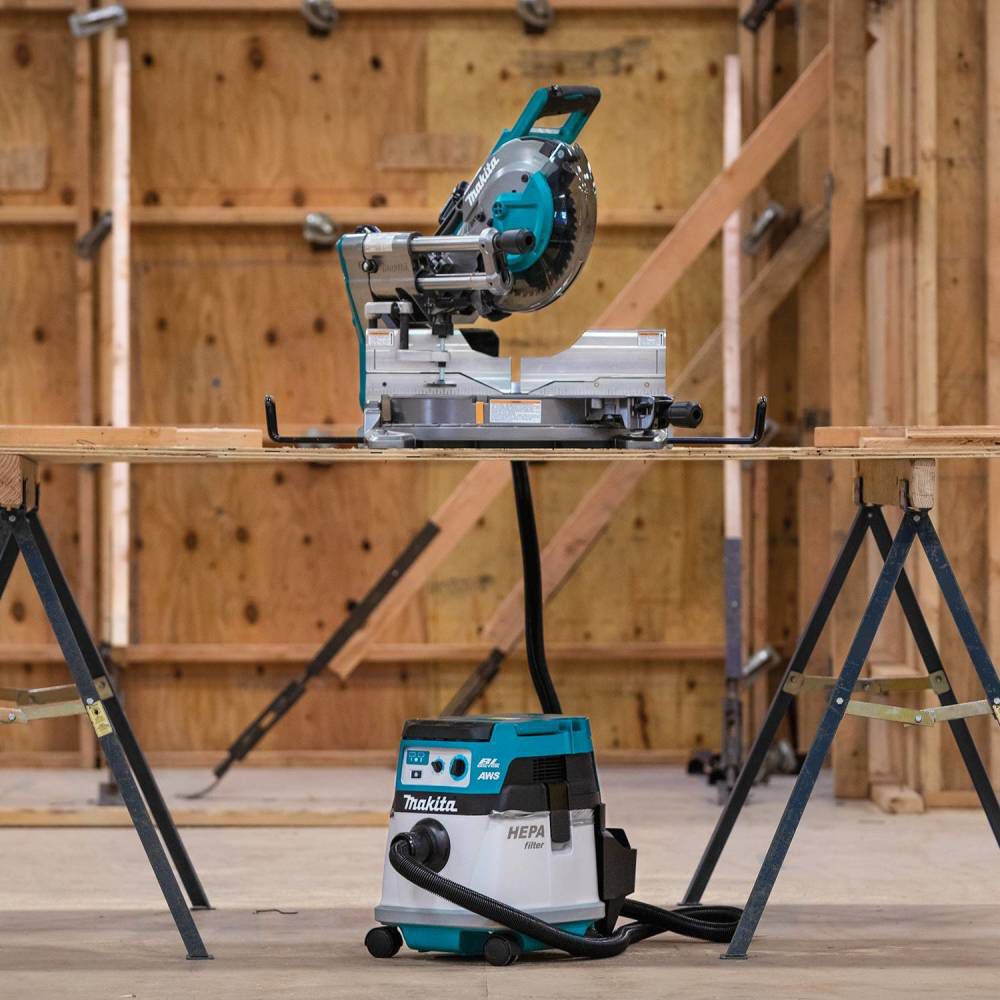 Makita 40V max XGT Dual Bevel Sliding Compound Miter Saw Kit 10in, large image number 10