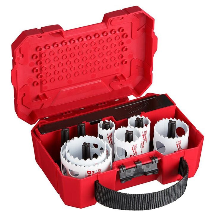 Milwaukee Promotional HOLE DOZER Electricians Hole Saw Kit 10pc