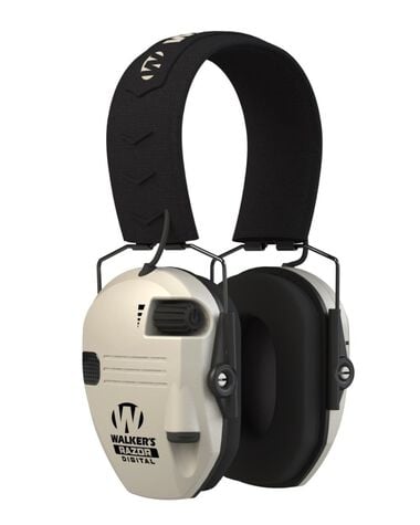Walkers Safety Razor Digital Electronic Ear Muffs - Ghost Grey