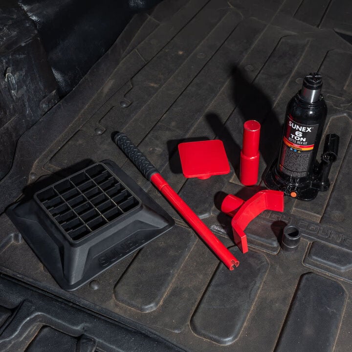 Sunex 6 Ton Bottle Jack Kit with Adapters, large image number 5