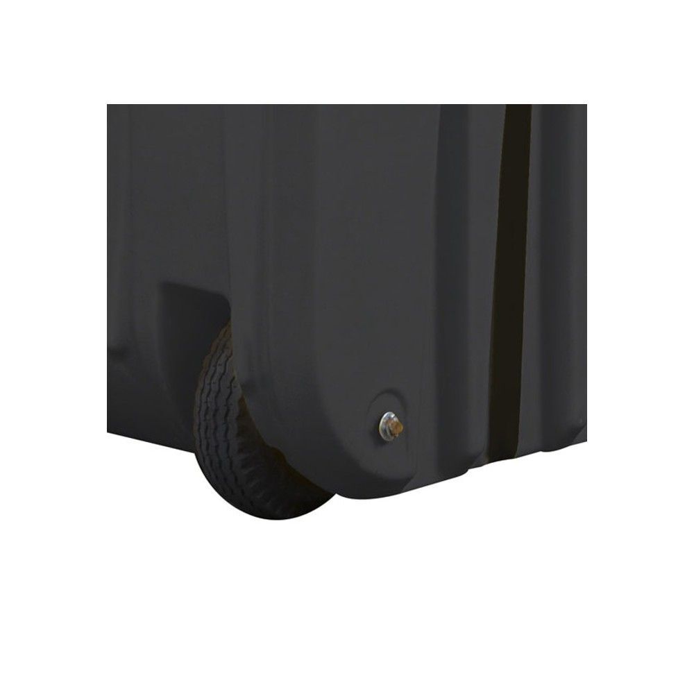 Justrite Black Spill Containment Drum Caddy for 55 Gallon Drums, large image number 3
