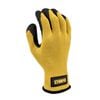 DEWALT Seamless Fit Textured Rubber Gripper Gloves, Yellow and Black, Large, small image number 4