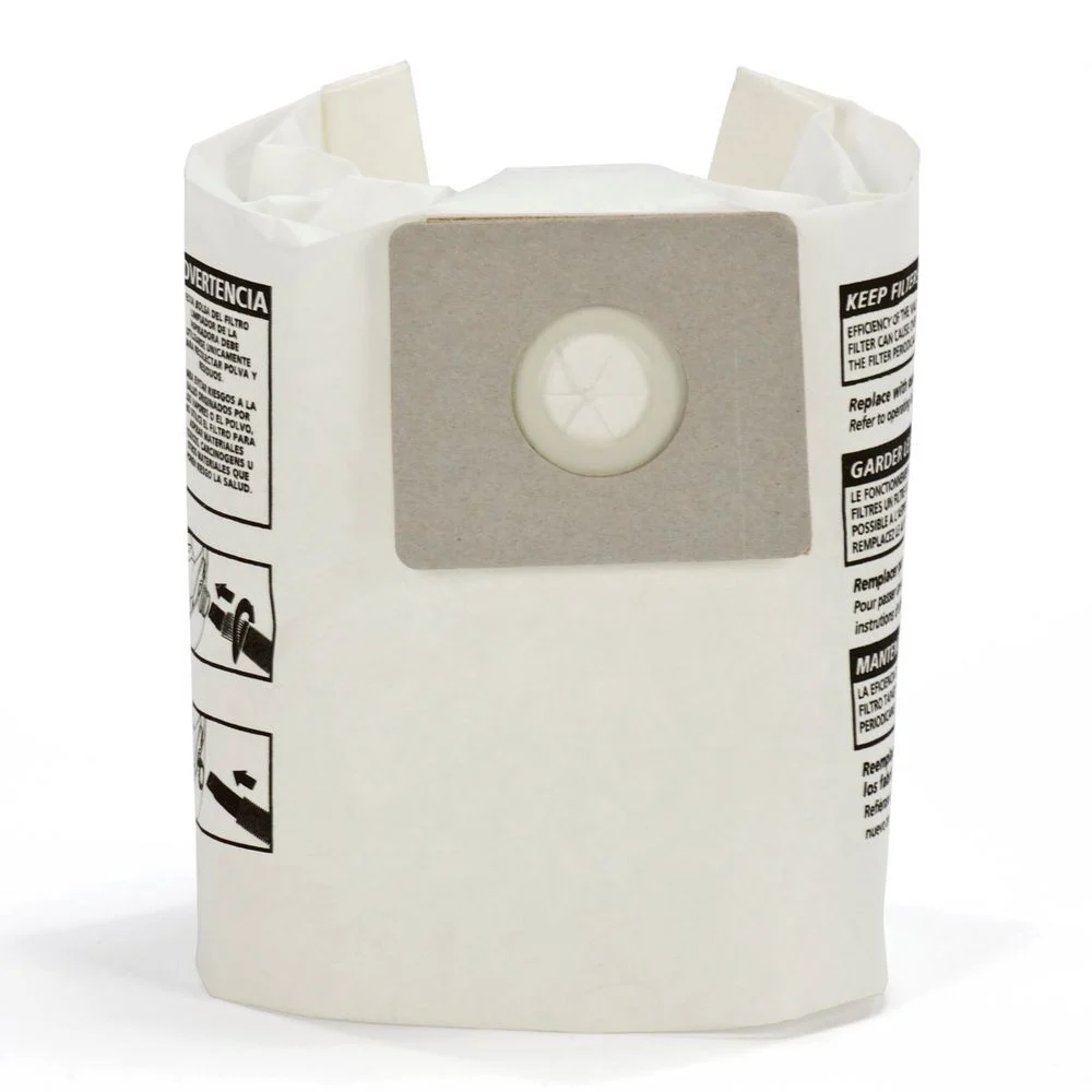 Shop Vac 1-1.5 Gallon Type A Disposable Filter Bag, 3 Pieces - 9066733