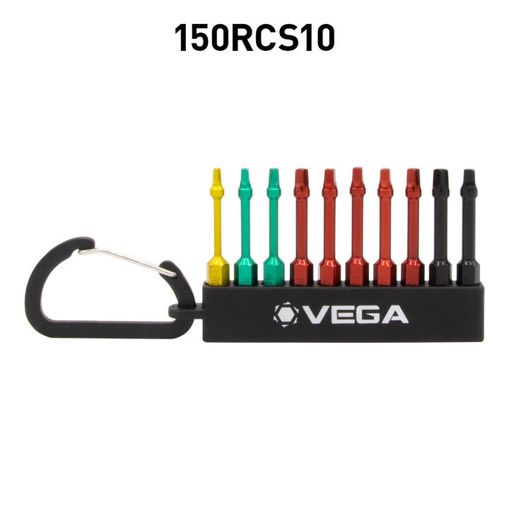 Vega 2in Color Square Bits Set 10pc, large image number 1
