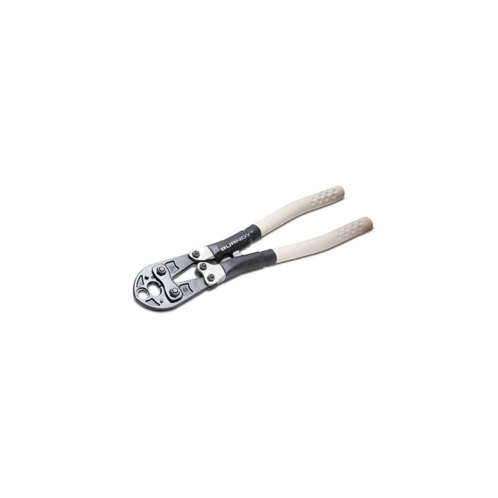 Burndy 9000 Lbs 25.38 Inch Hand-Operated Crimper with Ergonomic Handle