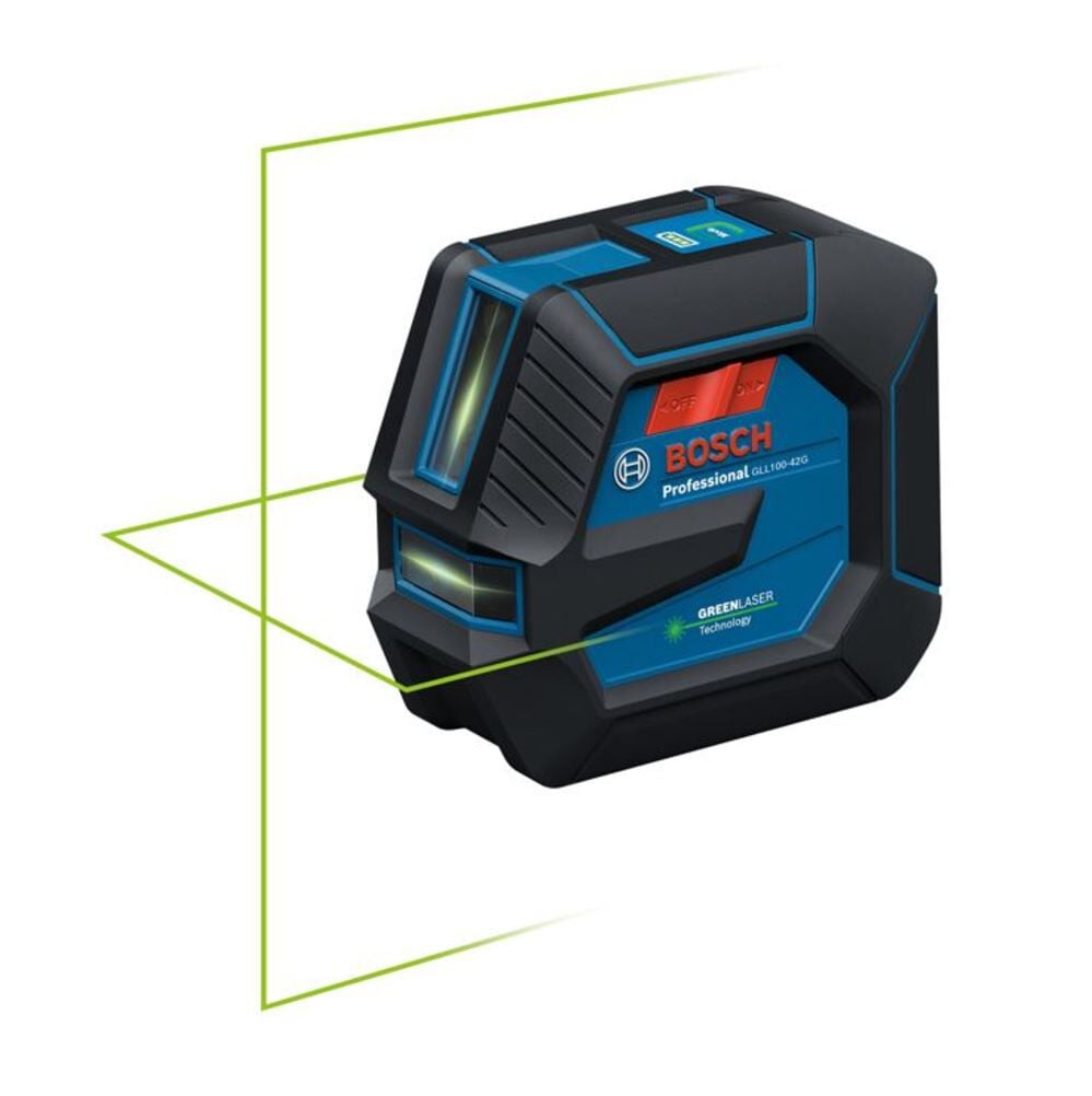 Bosch 3.7V Green-Beam Self-Leveling Cross-Line Laser, large image number 1