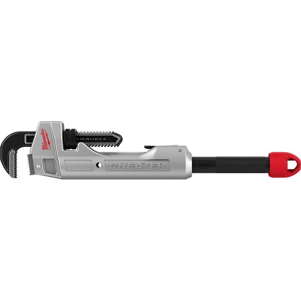 Milwaukee CHEATER Adaptable Pipe Wrench Aluminum, large image number 6