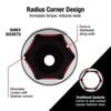 Sunex 9/16 In. 3/8 In. Drive Extra Deep 6 In. L Spark Plug Socket, small image number 3