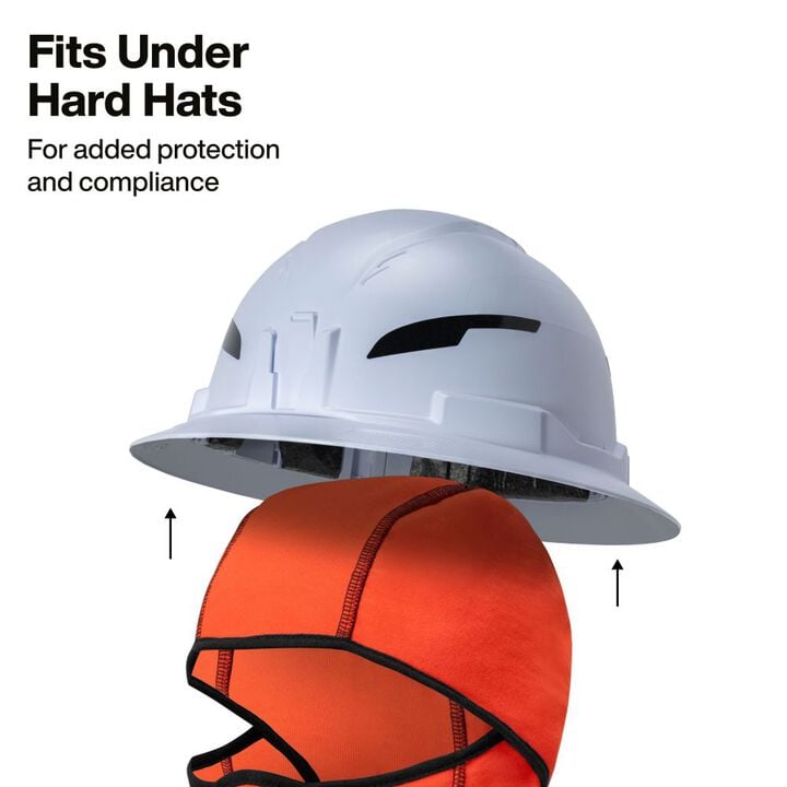 Klein Tools Flame-Resistant Balaclava 33 Cal CAT 3 Orange OSFM, large image number 3