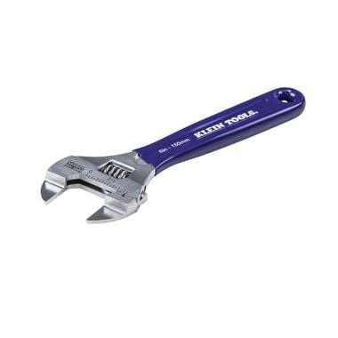 Klein Tools Slim-Jaw Adjustable Wrench 6in, large image number 2
