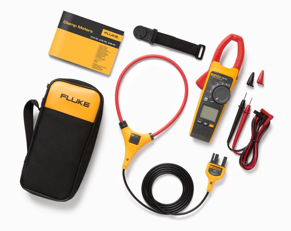 Fluke 376 FC True-RMS AC/DC Clamp Meter with iFlex, large image number 2