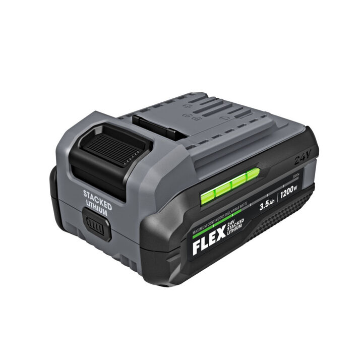 FLEX Stacked Lithium 24V 3.5Ah Lithium Ion Power Tool Battery Pack with Fuel Indicator