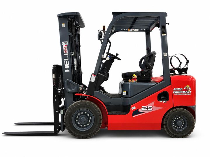 Heli Americas 5000 Lb Load Capacity 185 Inch TSU Dual Fuel Forklift, large image number 5