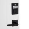 Kwikset 260 SmartCode Electronic Deadbolt Matte Black, small image number 5