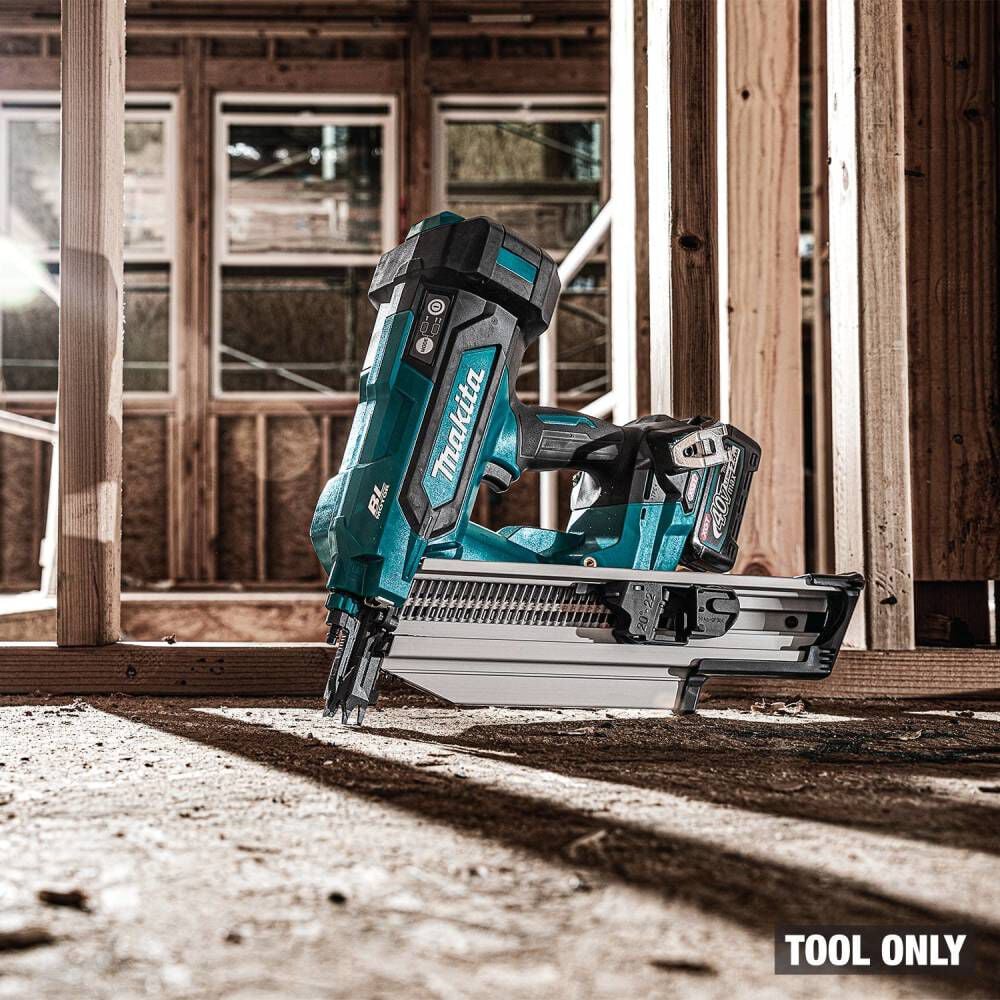 Makita 40V Max XGT Brushless Cordless 21 Degree Full Round Head 3-1/2 Inch Framing Nailer (Bare Tool), large image number 2