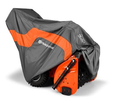 Husqvarna Weather Resistant Snow Blower Cover Fits Most 2-Stage Snow Blowers