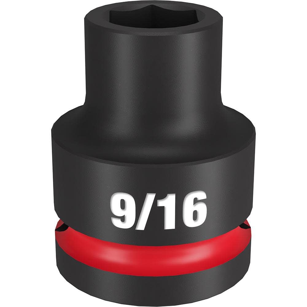 Milwaukee Impact Socket 3/4in Drive 9/16in Standard 6 Point, large image number 1
